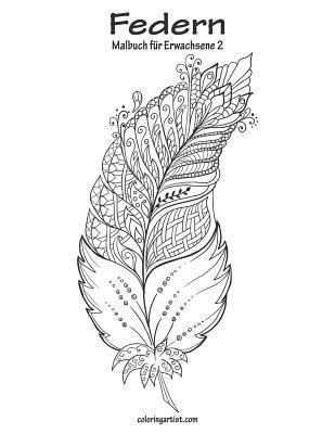 bokomslag Federn-Malbuch für Erwachsene 2