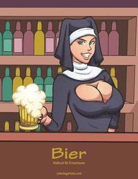 bokomslag Bier-Malbuch für Erwachsene 1