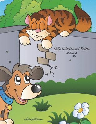 bokomslag Se Ktzchen und Katzen Malbuch 4