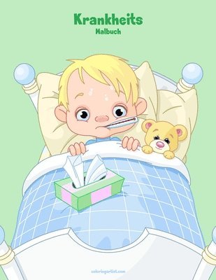 Nick Snels - Krankheits-Malbuch 1, Häftad
