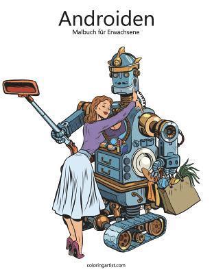 bokomslag Androiden-Malbuch für Erwachsene 1