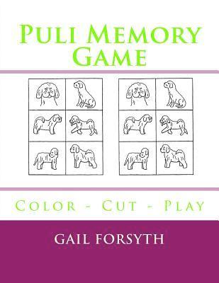 bokomslag Puli Memory Game: Color - Cut - Play