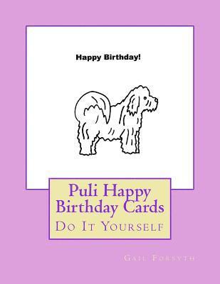 Puli Happy Birthday Cards: Do It Yourself 1