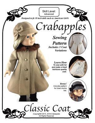 bokomslag Classic Coat: Step-by-Step Instructions and Full-Size Pattern Pieces for 18' Dolls