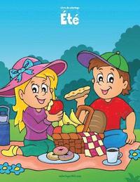 bokomslag Livre de coloriage Été 1