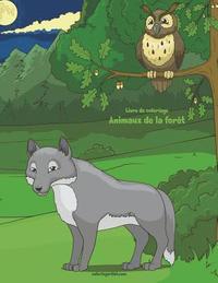 bokomslag Livre de coloriage Animaux de la forêt 1 & 2