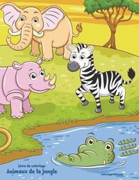 bokomslag Livre de coloriage Animaux de la jungle 2