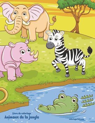 bokomslag Livre de coloriage Animaux de la jungle 2