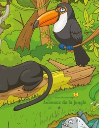 bokomslag Livre de coloriage Animaux de la jungle 1 & 2