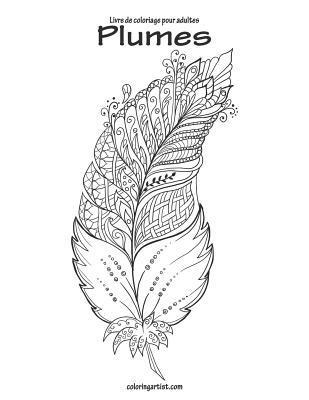 Livre de coloriage pour adultes Plumes 2 1