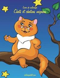 bokomslag Livre de coloriage Chats et chatons mignons 3 & 4