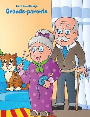 bokomslag Livre de coloriage Grands-parents 1