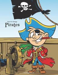 bokomslag Livre de coloriage Pirates 1 & 2