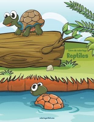 bokomslag Livre de coloriage Reptiles 1