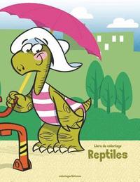bokomslag Livre de coloriage Reptiles 1 & 2
