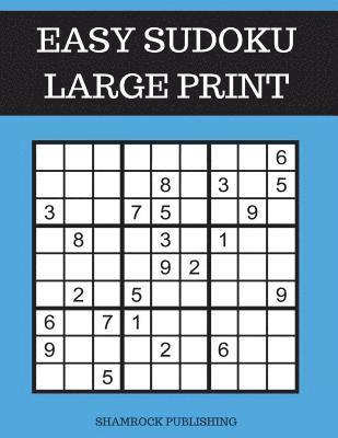 Easy Sudoku Puzzle Books Large Print 1