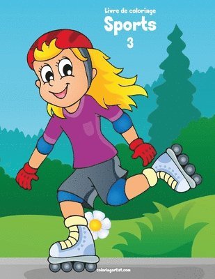 bokomslag Livre de coloriage Sports 3