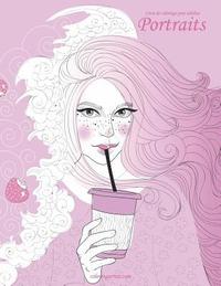 bokomslag Livre de coloriage pour adultes Portraits 5 & 6
