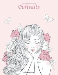bokomslag Livre de coloriage pour adultes Portraits 4, 5 & 6