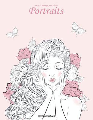 bokomslag Livre de coloriage pour adultes Portraits 4, 5 & 6