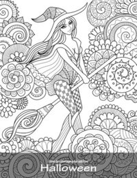 bokomslag Livre de coloriage pour adultes Halloween 1