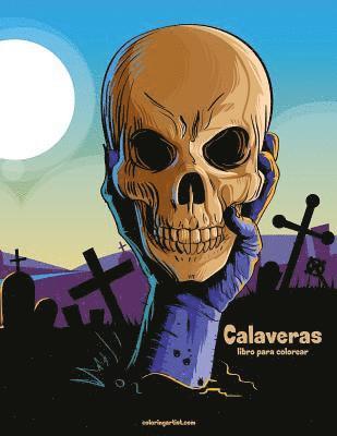 bokomslag Calaveras libro para colorear 1