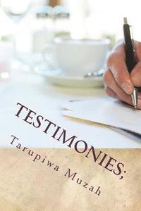 bokomslag Testimonies;: 7 Days of Declaring A Few Psalm 119 Verses