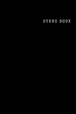 bokomslag Steno Book: Steno pad, 6' x 9', Gregg Rule, White Paper, 100 Pages