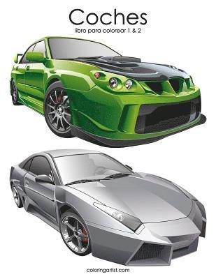 Coches libro para colorear 1 & 2 1