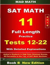 bokomslag 2018 New SAT Math Tests 12-22 Book B