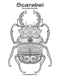 bokomslag Scarabei Libro da Colorare per Adulti 1