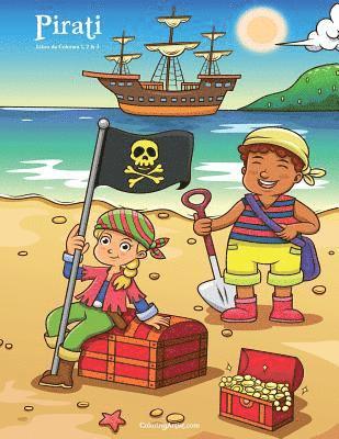 Pirati Libro da Colorare 1, 2 & 3 1