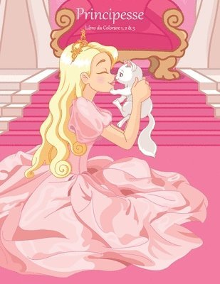 Principesse Libro da Colorare 1, 2 & 3
