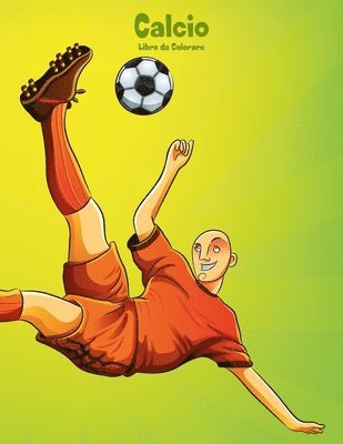 bokomslag Calcio Libro da Colorare 1