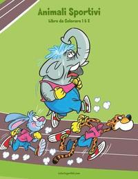 bokomslag Animali Sportivi Libro da Colorare 1 & 2