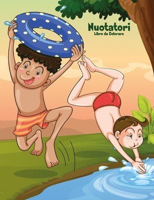 bokomslag Nuotatori Libro da Colorare 1