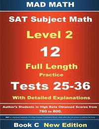 bokomslag 2018 SAT Subject Level 2 Book C Tests 25-36