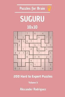 bokomslag Puzzles for Brain Suguru - 200 Hard to Expert 10x10 vol. 6