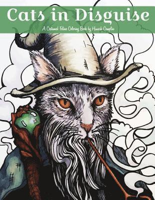 bokomslag Cats in Disguise: A Costumed Feline Coloring Book