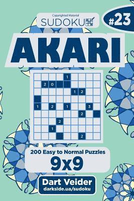 bokomslag Sudoku Akari - 200 Easy to Normal Puzzles 9x9 (Volume 23)