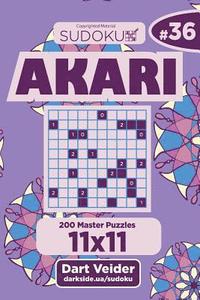 bokomslag Sudoku Akari - 200 Master Puzzles 11x11 (Volume 36)