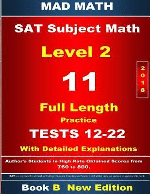 2018 SAT Subject Math Level 2 Book B Tests 12-22 1