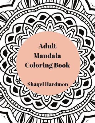 Adult Mandala Coloring Book 1