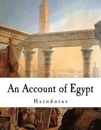 bokomslag An Account of Egypt