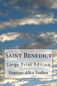bokomslag Saint Benedict: Large Print Edition
