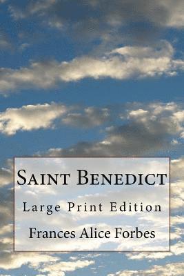 bokomslag Saint Benedict: Large Print Edition