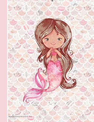 bokomslag Mermaid Primary Story Book Pink: 100 Pages 8.5 x 11 Draw and Write Early Childhood to K Grade Level K-2 Creative Picture Storybook