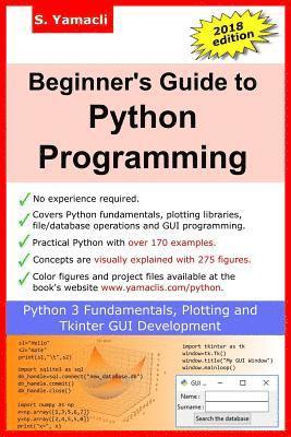 Beginner's Guide to Python Programming: Learn Python 3 Fundamentals, Plotting and Tkinter GUI Development Easily 1