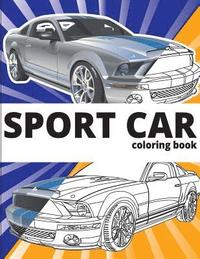bokomslag SPORT CAR Coloring Book: Cars coloring book for kids - activity books for preschooler - coloring book for Boys, Girls, Fun, coloring book for k