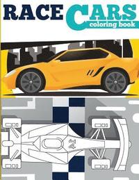 bokomslag RACE CARS Coloring Book: Sport car coloring book